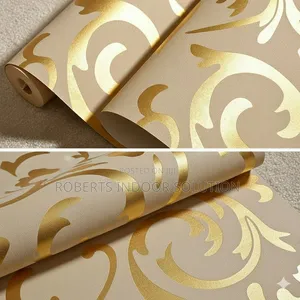 Damask Floral Wallpaper