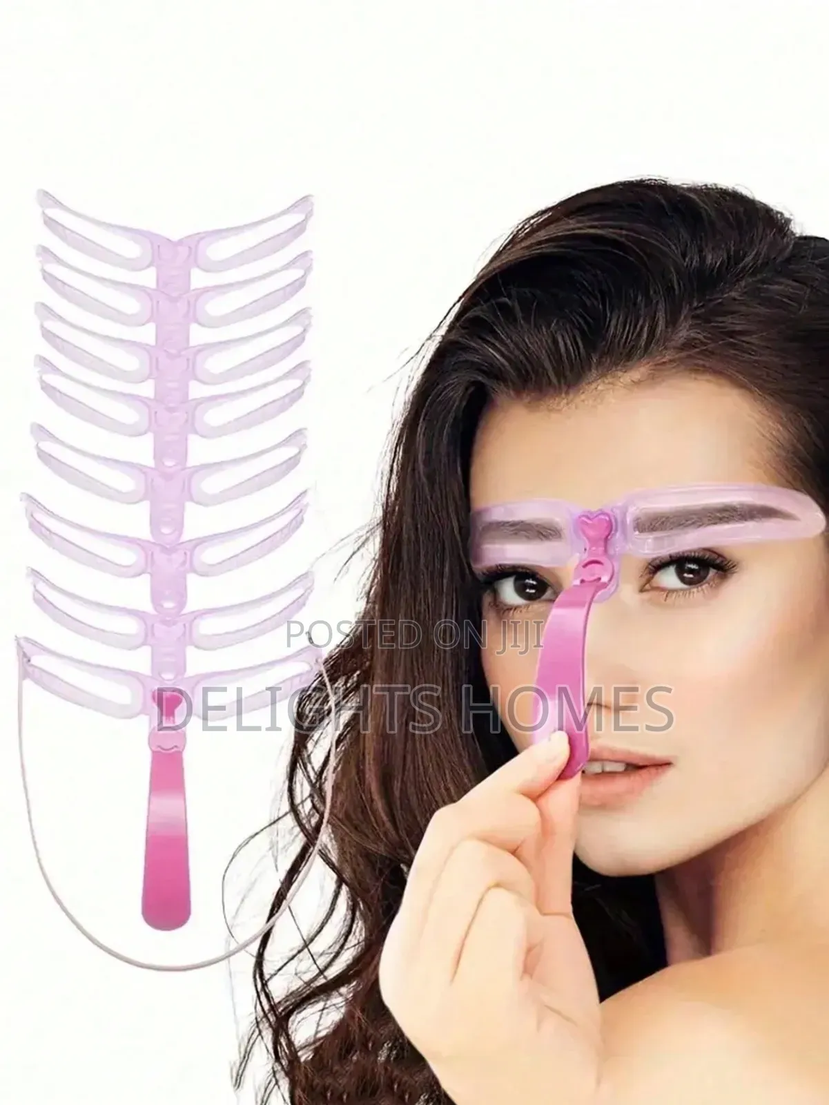 8 Pieces Eyebrow Stencil 8 Styles_esj