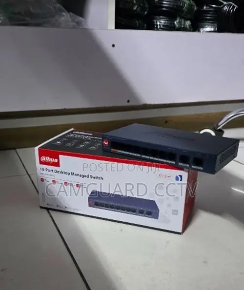 10 Port Dahua Poe Switch Managed