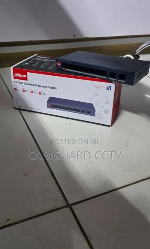 8 Ports Poe Switch Dahua Managed 10ports Switch