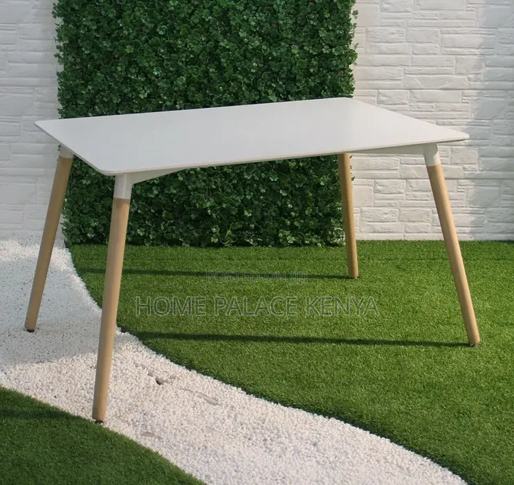 Dining Table: White Oak Albie Rectangular Dining Table
