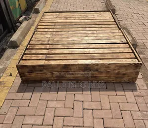 5×6 Pallet Bed Frame- DurableWooden Bed Frame.(Modern)