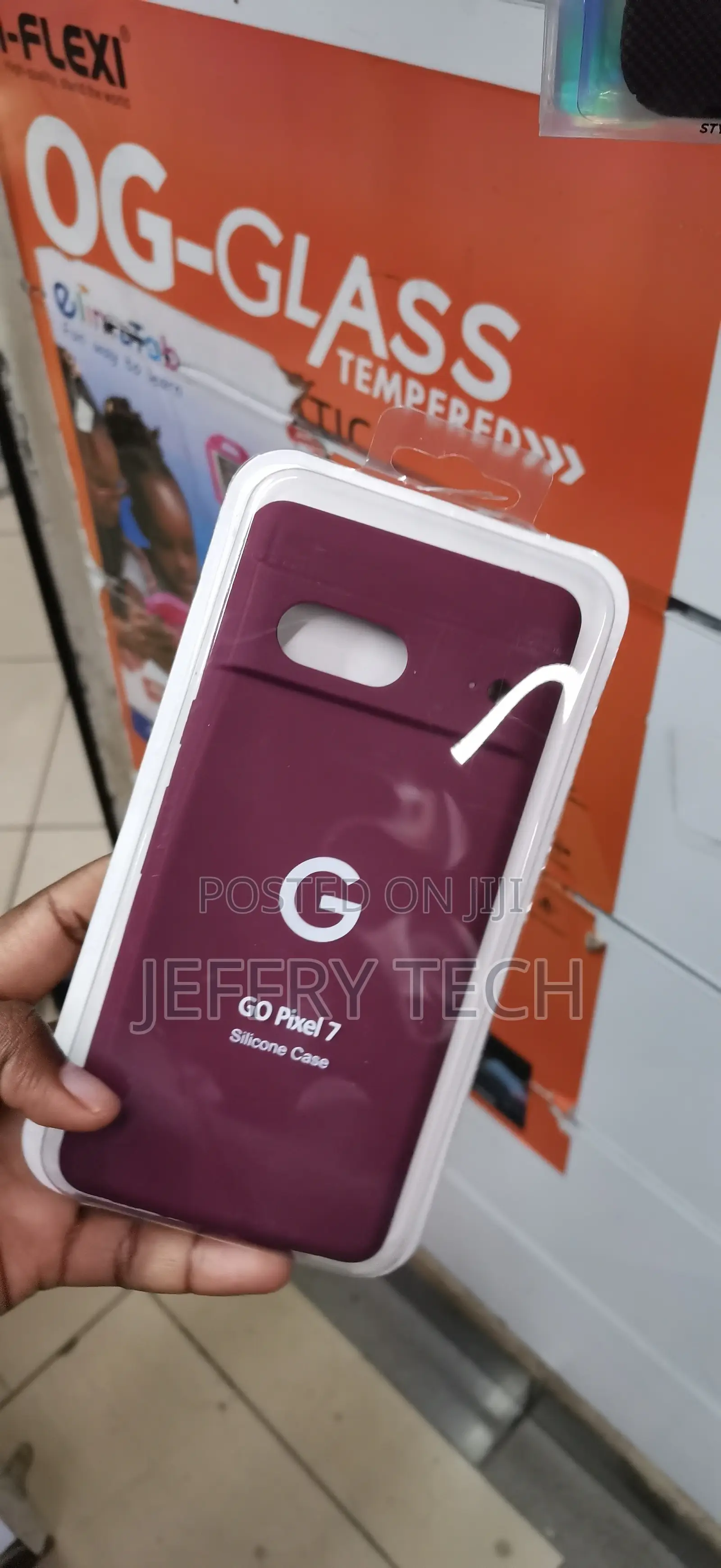 Maroon- GO Pixel 7 Silicone Case