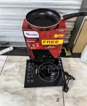 Ramtons Induction Cooker + Free Non-Stick Pan