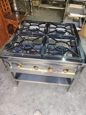 Square‐Shaped Four‐Burner