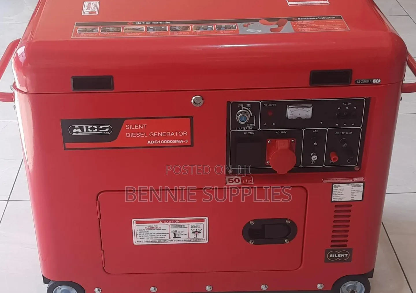 Original Aico Silent Diesel Generator 10kva With ATS