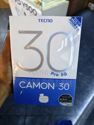 New Tecno Camon 30 Pro 5G 512 GB Black
