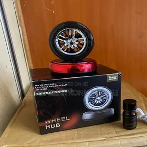 Car Air Purifier Dashboard Ornament, Car Rotating Perfume Aromatherapy