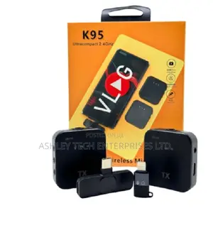  Dual Wireless Microphone With Noise Reduction