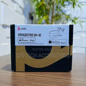 Poly Voyager Free 60+ UC Touchscreen True Wireless Earbuds.