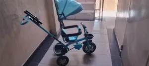 Tricycle With Push Handle