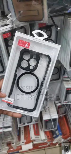 iPhone 15 Pro Clear Hard-Shell Acrylic Back Panel COVER