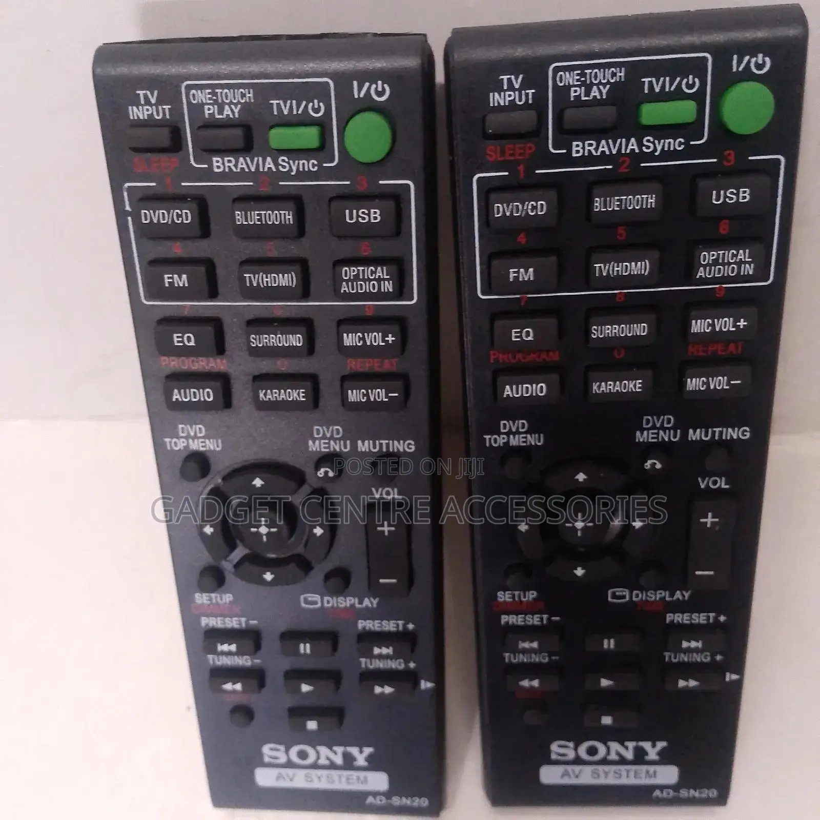 Original Sony System Remotes