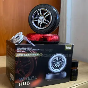 Gray Car Rotating Perfume Aromatherapy Diffuser Scents Decoration