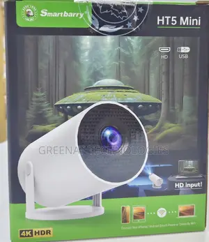 Smartbarry HT5 Mini HDR Portable Projector 