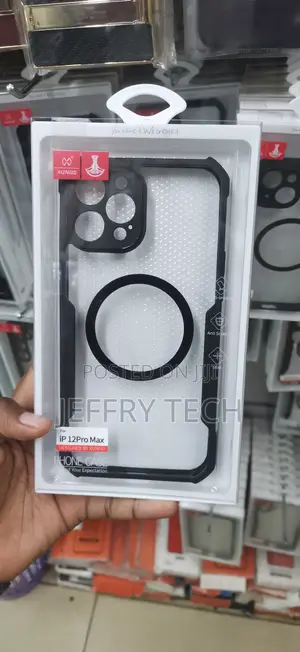 iPhone 12 Pro Max, Transparent PC Rear Panel Case