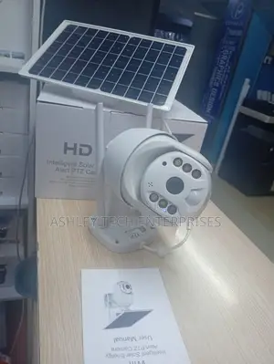 New Ubox Single Lens Solar Camera – Smart Wireless CCTV