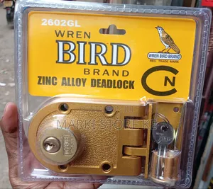 Double Keyed Rim Lock/Bird DeadlockLock