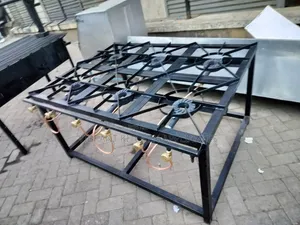 Six‐Burner Mild Steel Commercial Gas Cooker