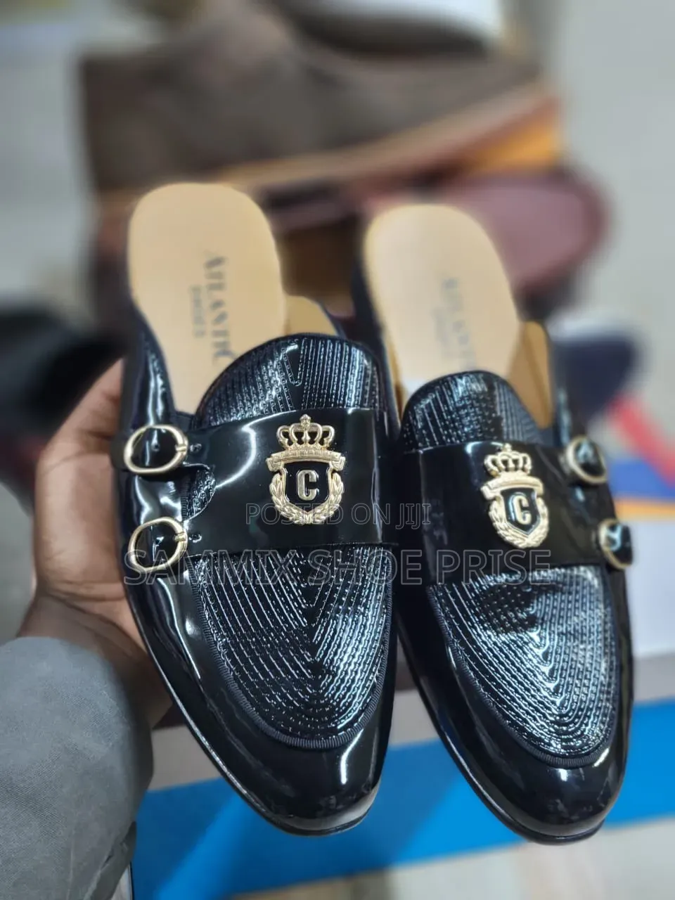 Italian Wetlook Mules