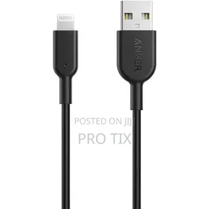 Anker Powerline Ii With Lightning Connector 3ft Black