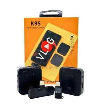  Rechargeable Wireless Microphone for Content Creators