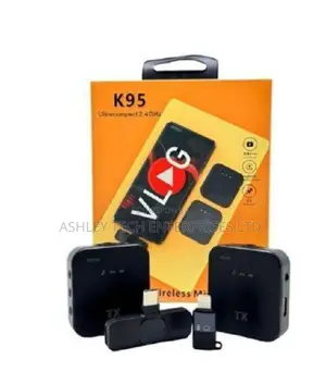  Portable Wireless Microphone for Video Recording