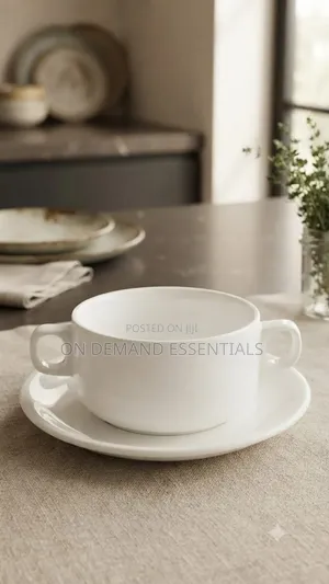 Consume Bowl With Saucer
