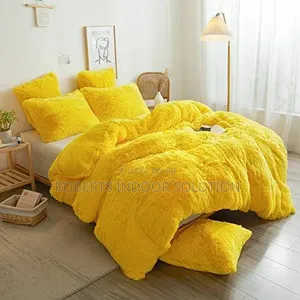 Fluffy Plush Duvet Set