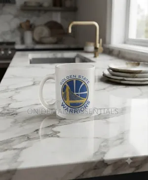 Golden State Warriors Frosted Glass Mug