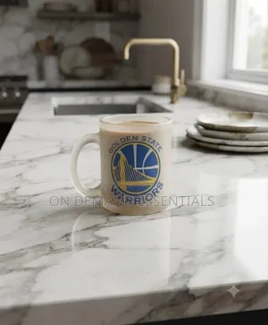 Golden State Warriors Frosted Glass Mug