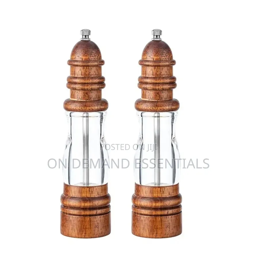 1pc Pepper Grinder Big With Viewing Window
