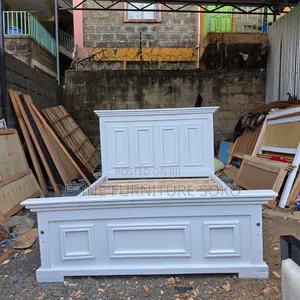 American Panel Bed White in Colour Brand New Zero Sleep