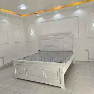 American Panel Bed White in Colour Brand New Zero Sleep