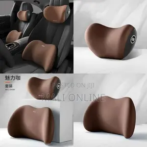 Lumbar Support Neck Pillow Set Memory Foam