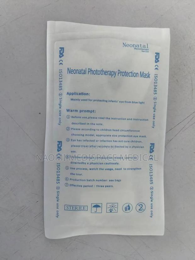 Neonatal Phototherapy Protection Mask