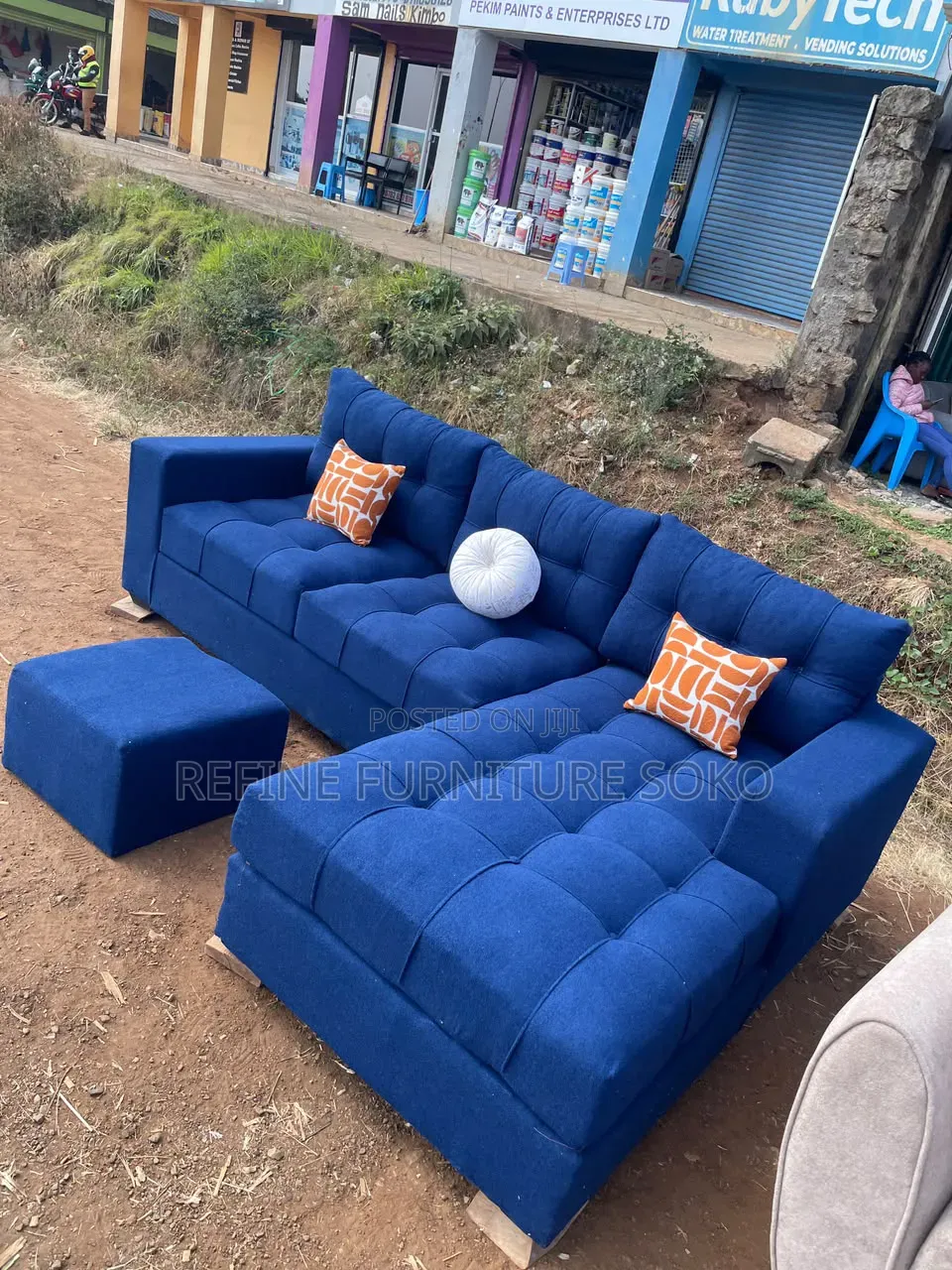 Morden L Seat Chester Tufted Sofas