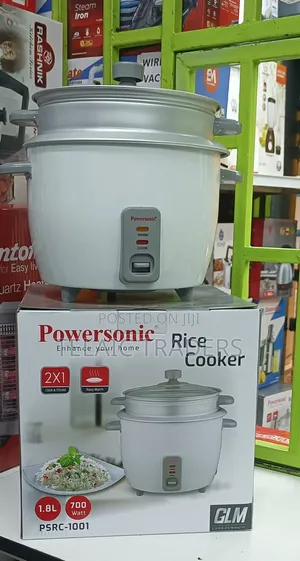 Powersonic Rice Cooker - PSRC1001 Capacity : 1.8ltrs