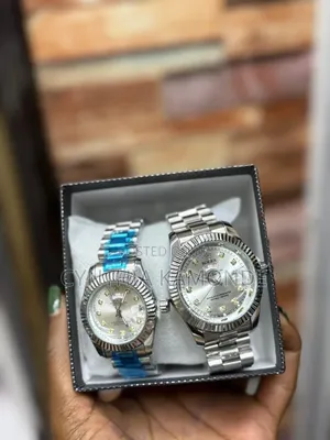 Rolex Couple Watches-Stainless