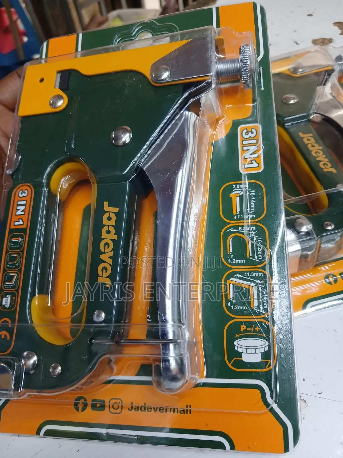 Jadever 3 in 1 Staple Gun