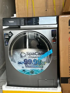 Mika Washing Machine 10kg Front Load Wash and Spin Efficient, Quiet
