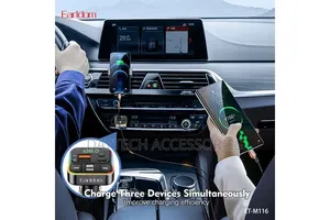 This Is an Earldom M116 6-in-1 Wireless Car MP3 Player.