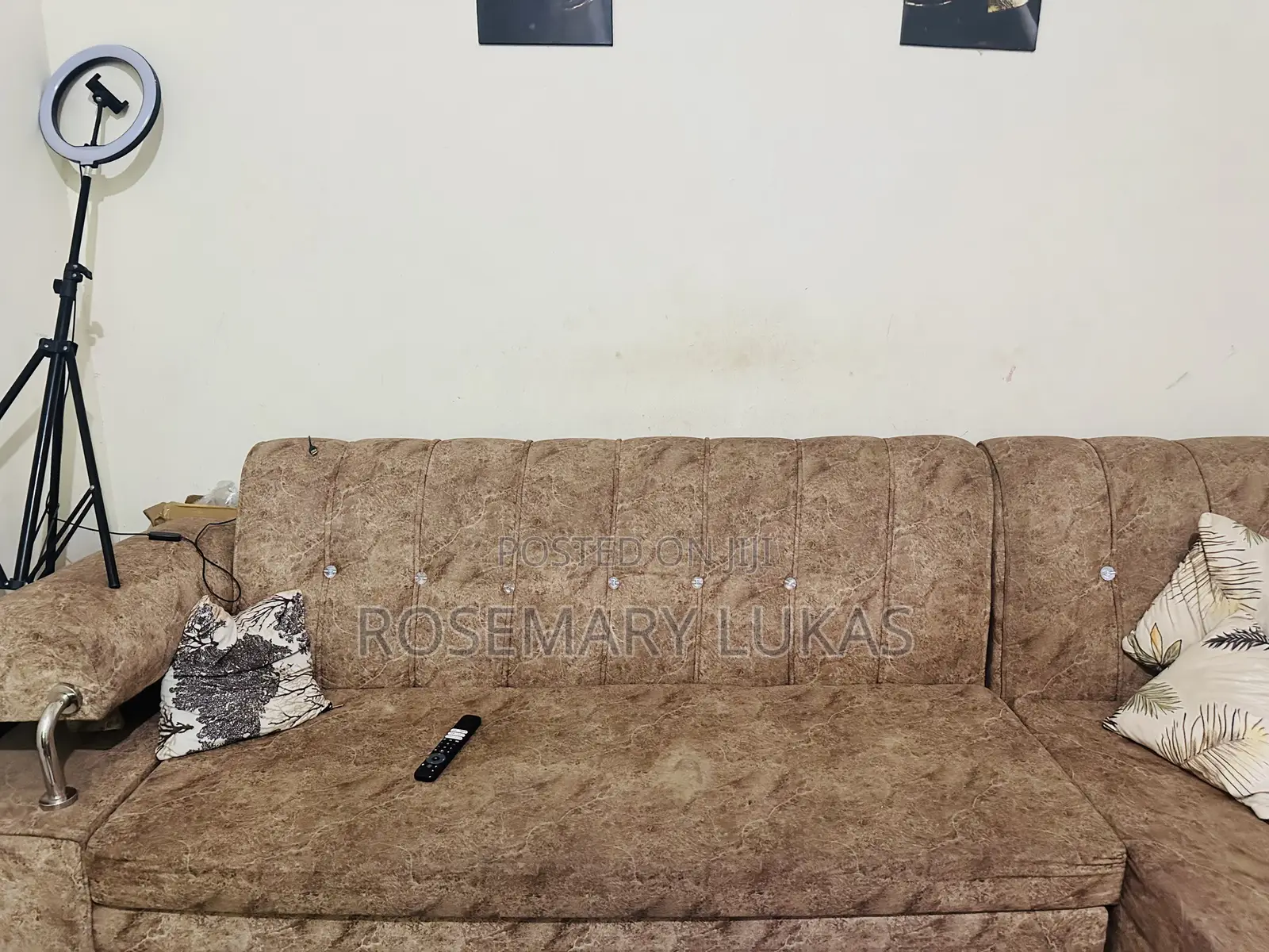 Modern L-Shaped Sofa Set for Sale