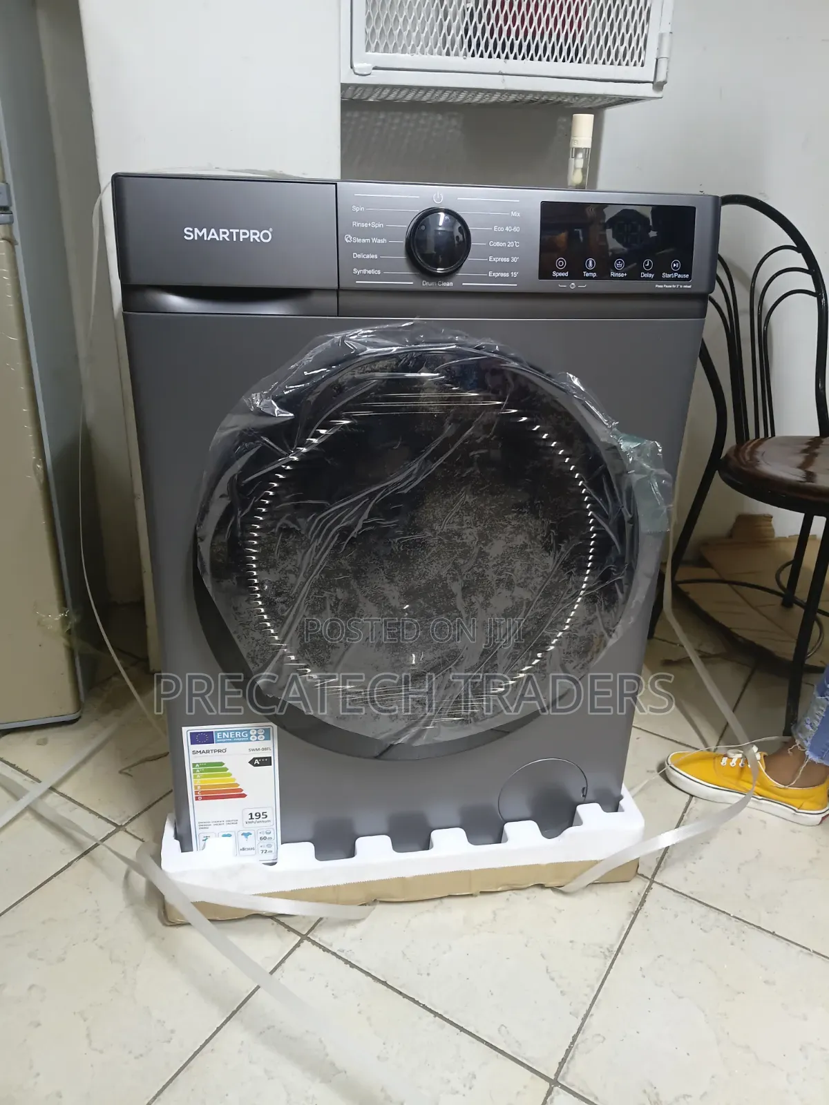 SmartPro 8KG Automatic Front Load Washing Machine