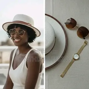 Beautiful Fedora Hat White