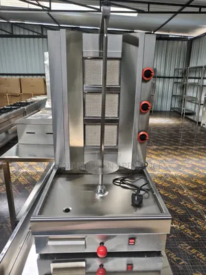 3‐Burner Gas Shawarma Machine