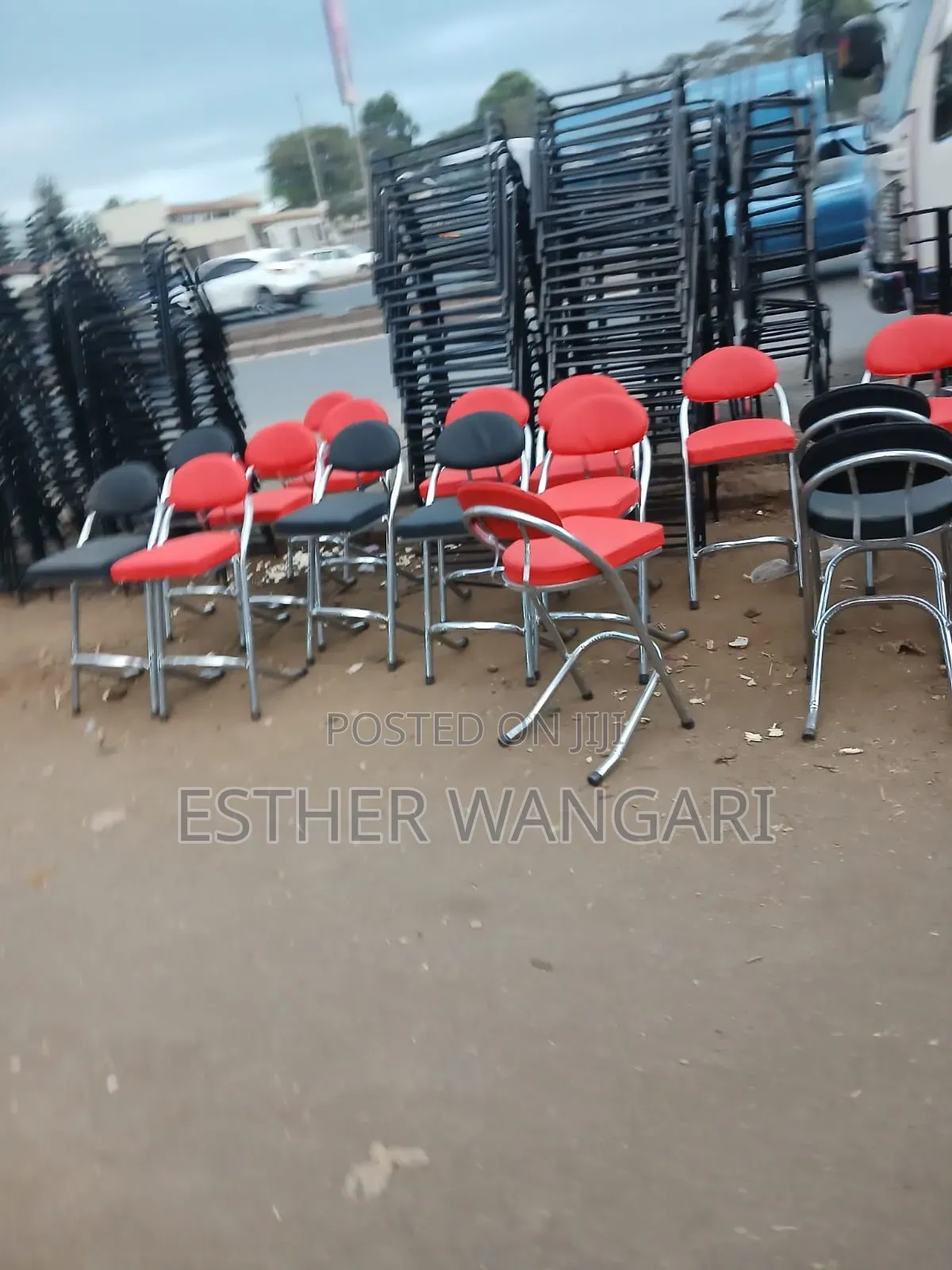 Unique Design Powder Coated Wheaten Mix Colors Hotel Chairs
