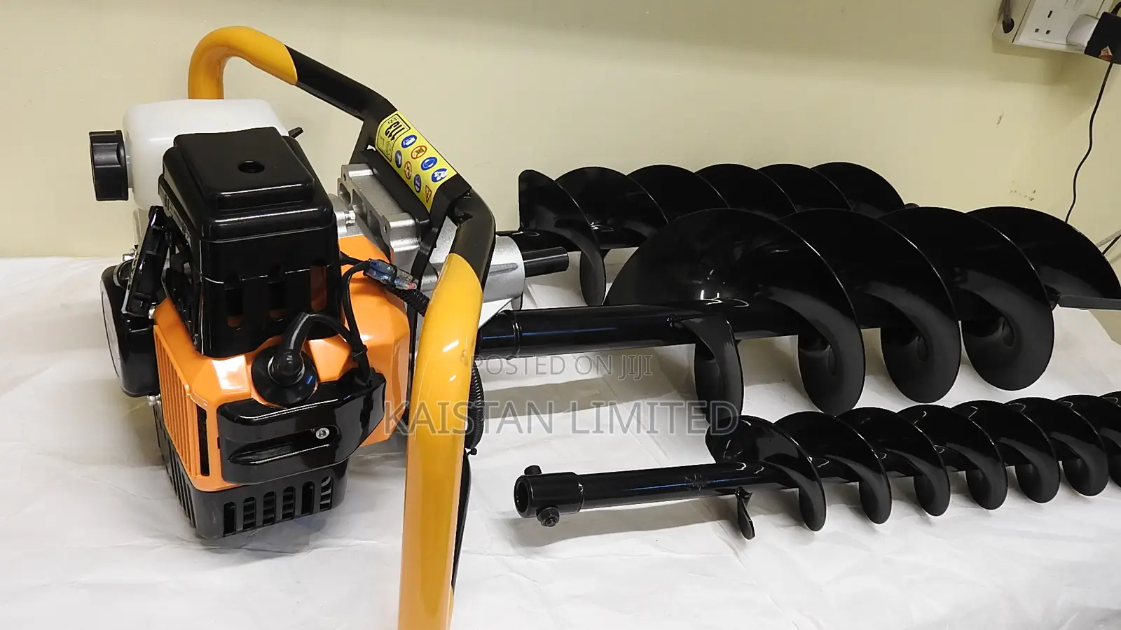 Heavy 2-Stroke Petrol Earth Auger Post Hole Digger ( 3 Drill Bits)