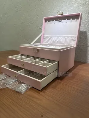 PU Leather Jewelry Organizer Multi Layer