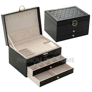 Multi Grid Jewels Organizer Box Available